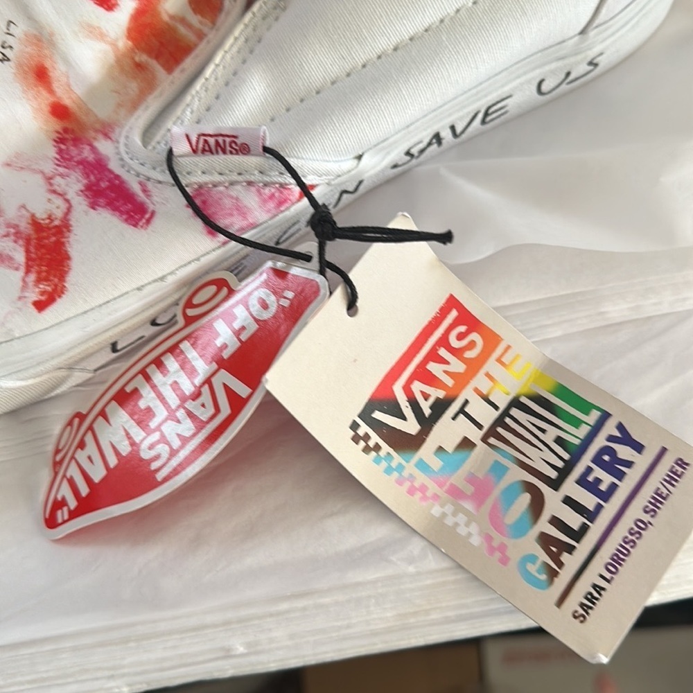 #55❤️ Brand new Vans Sara Lorusso slip on sneakers - Picture 7 of 9